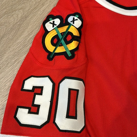 Vintage Chicago Blackhawks Ed Belfour CCM Hockey Jersey Size M - Picture 6 of 10